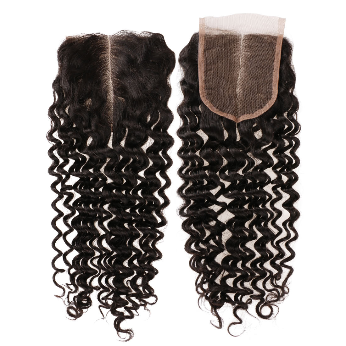 4x4 Deep Curly Closure
