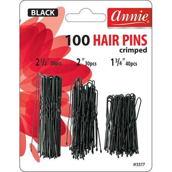 ANNIE HAIR PIN 1 3/4 2 1/2 #333