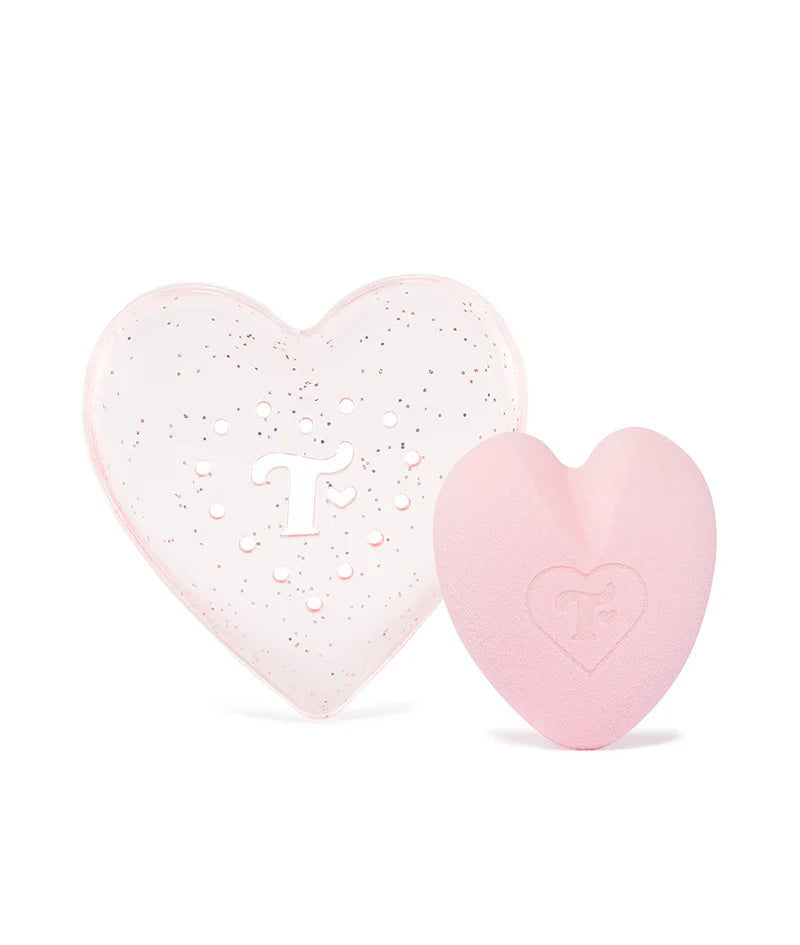 BEAUT COSMETIC SPONGE HEART