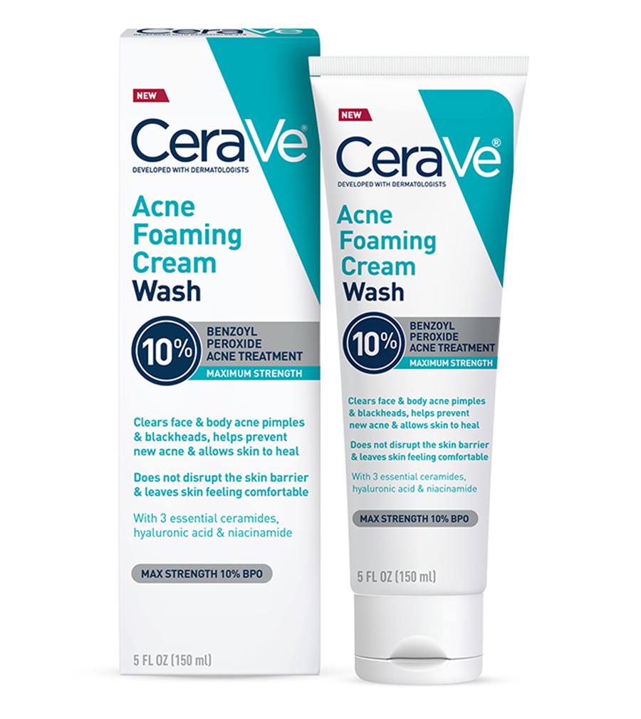 CERAVE ACNE FOAMING CREAM WASH