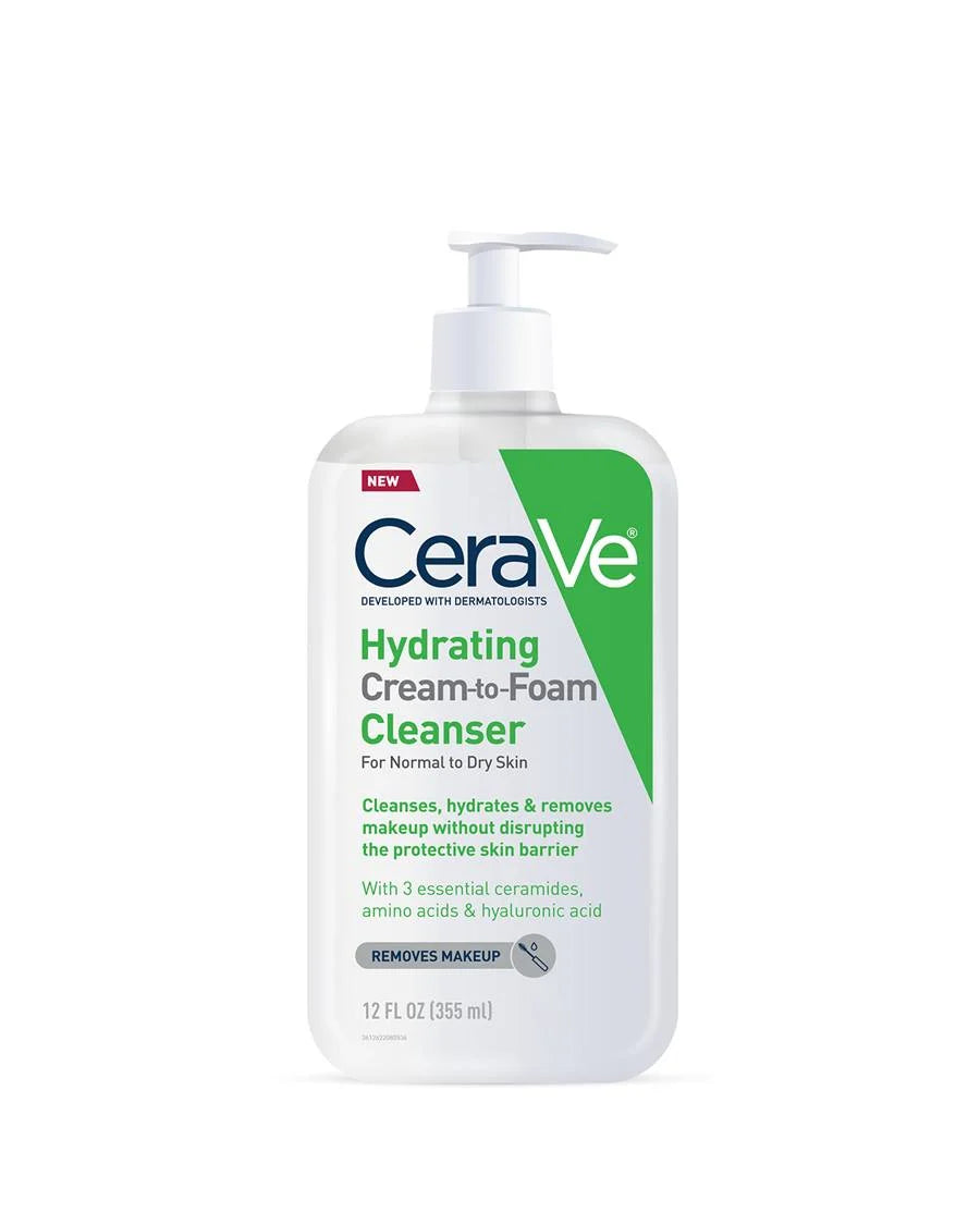 CERAVE HYDRATING CREAM TO FOAM