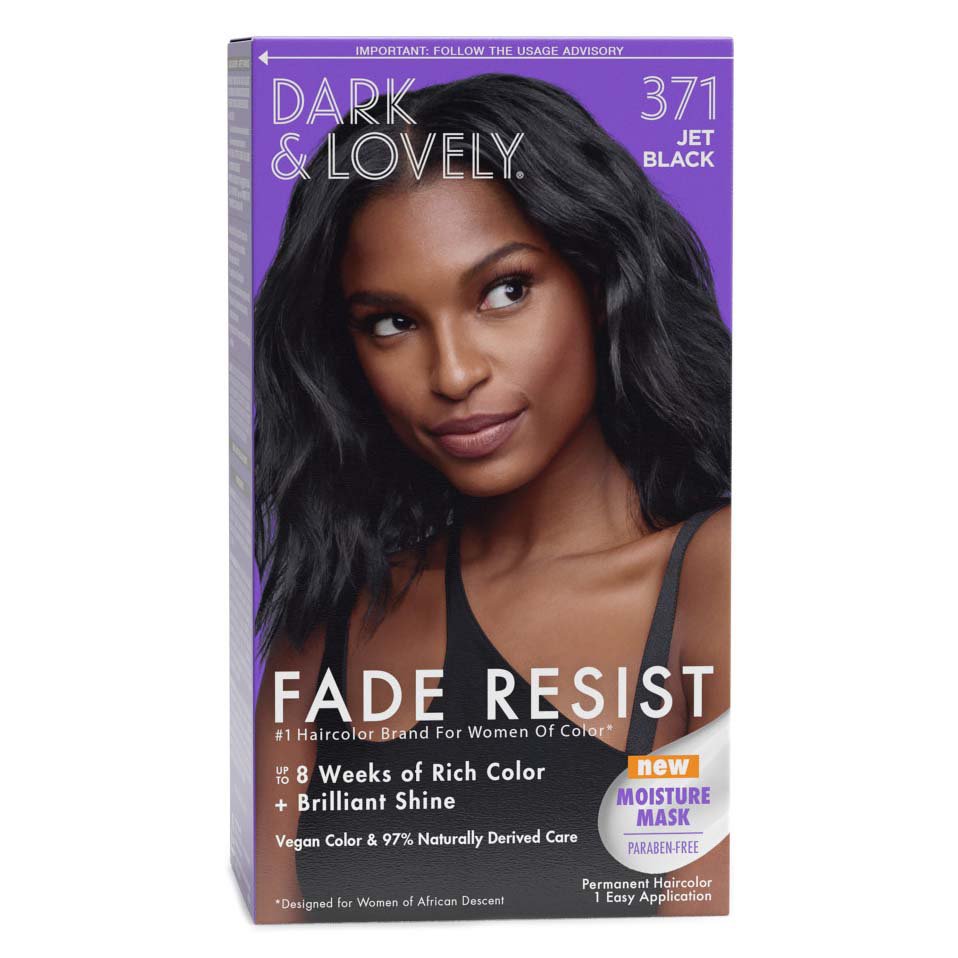 DARK&LOVELY JET BLACK FADE RESI