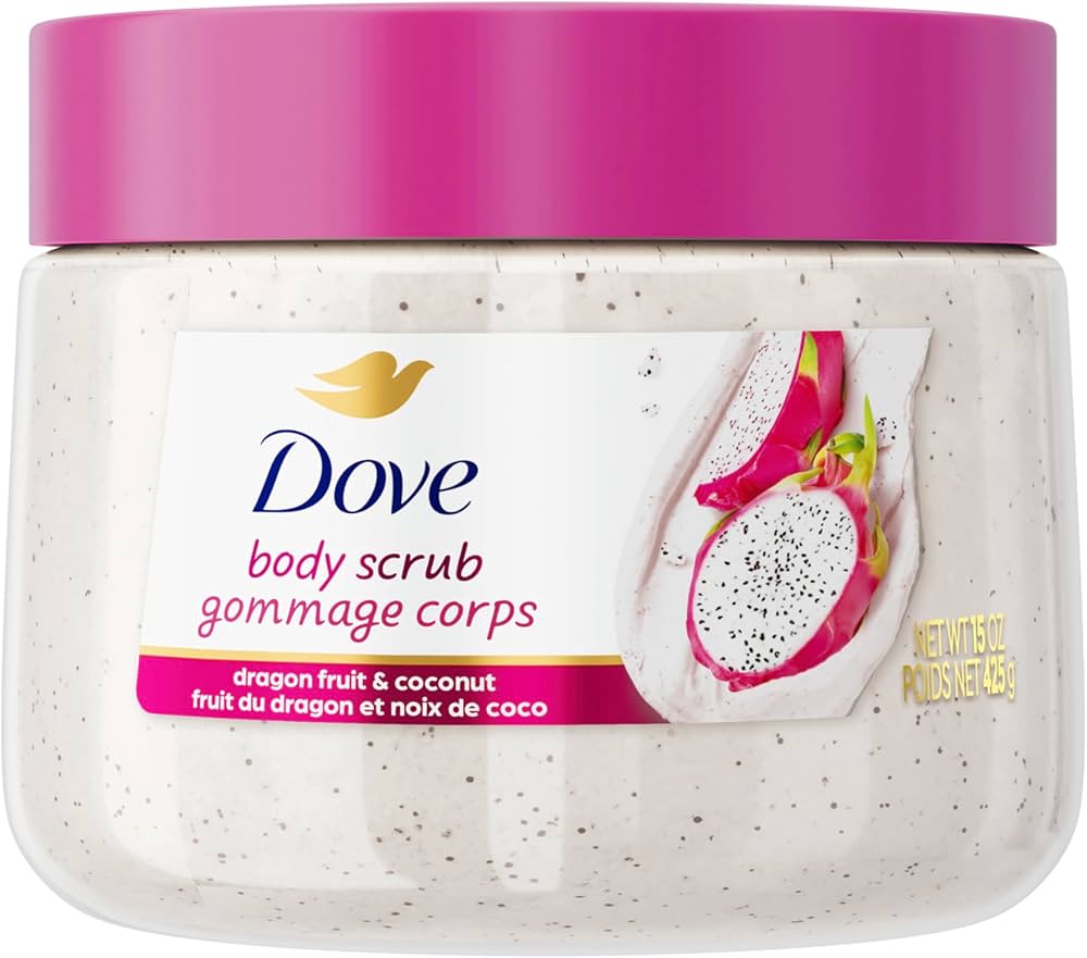 DOVE BODY SCRUB DRAGON FRUIT
