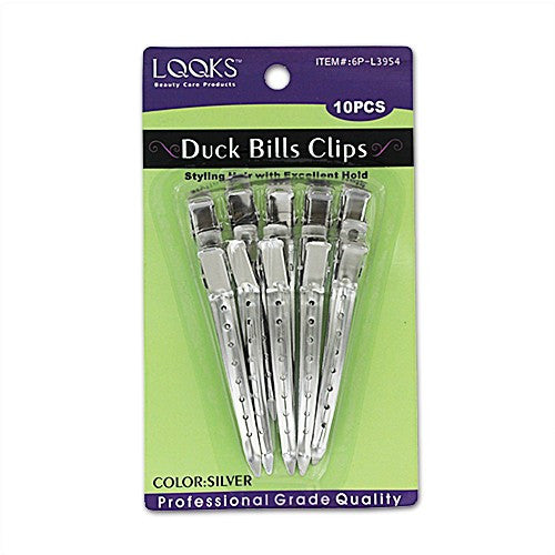 LOOKS DUCK BILL CLIPS(10CT)