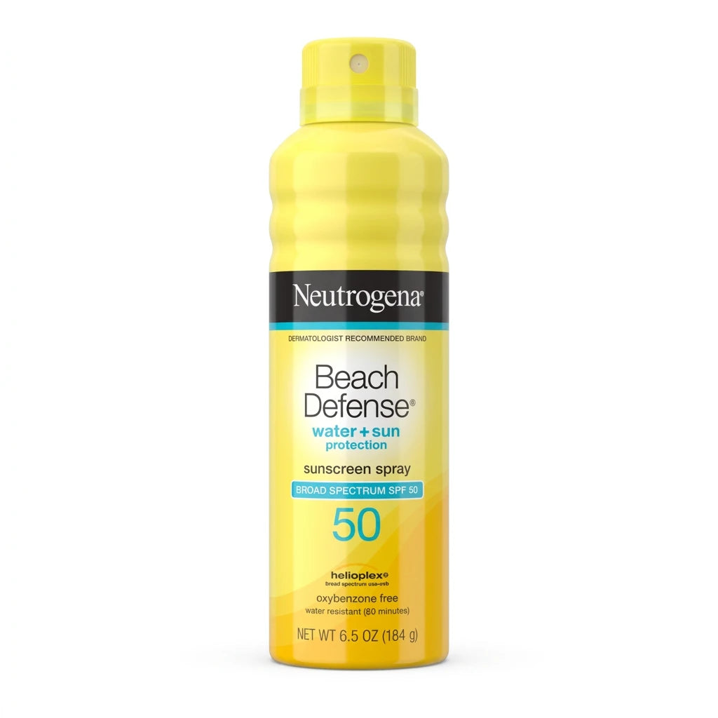 NEUTROGENA BEACH DEFENSE SPRAY SUNSCREEN SPF 50