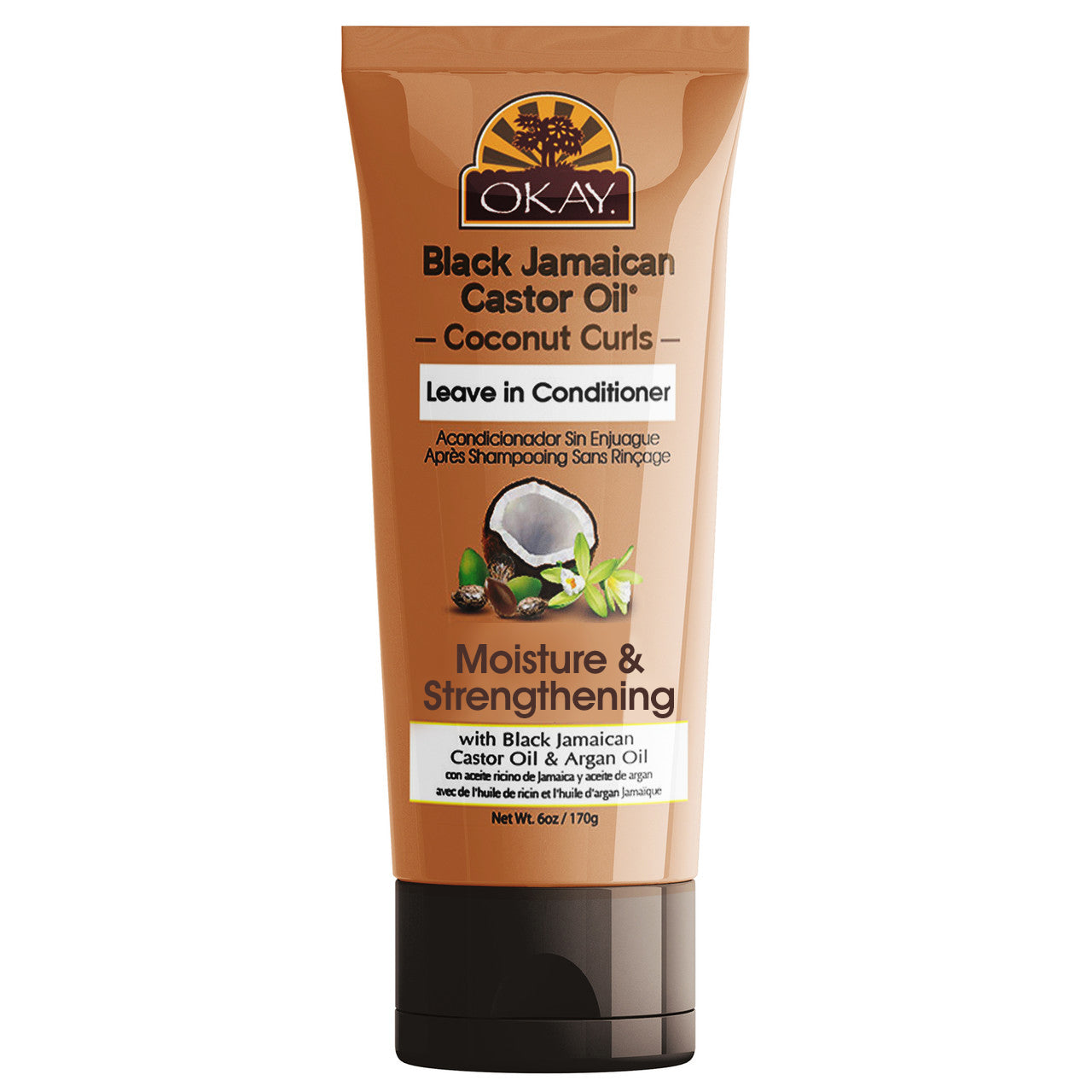 OKAY BJ CASTOR OIL LEAVE IN