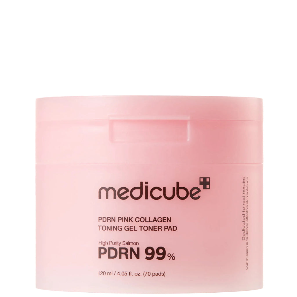 MEDICUBE PDRN PINK COLLAGEN TONING GEL TONER PAD