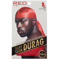 RED SILKY SATIN DURAG HD01