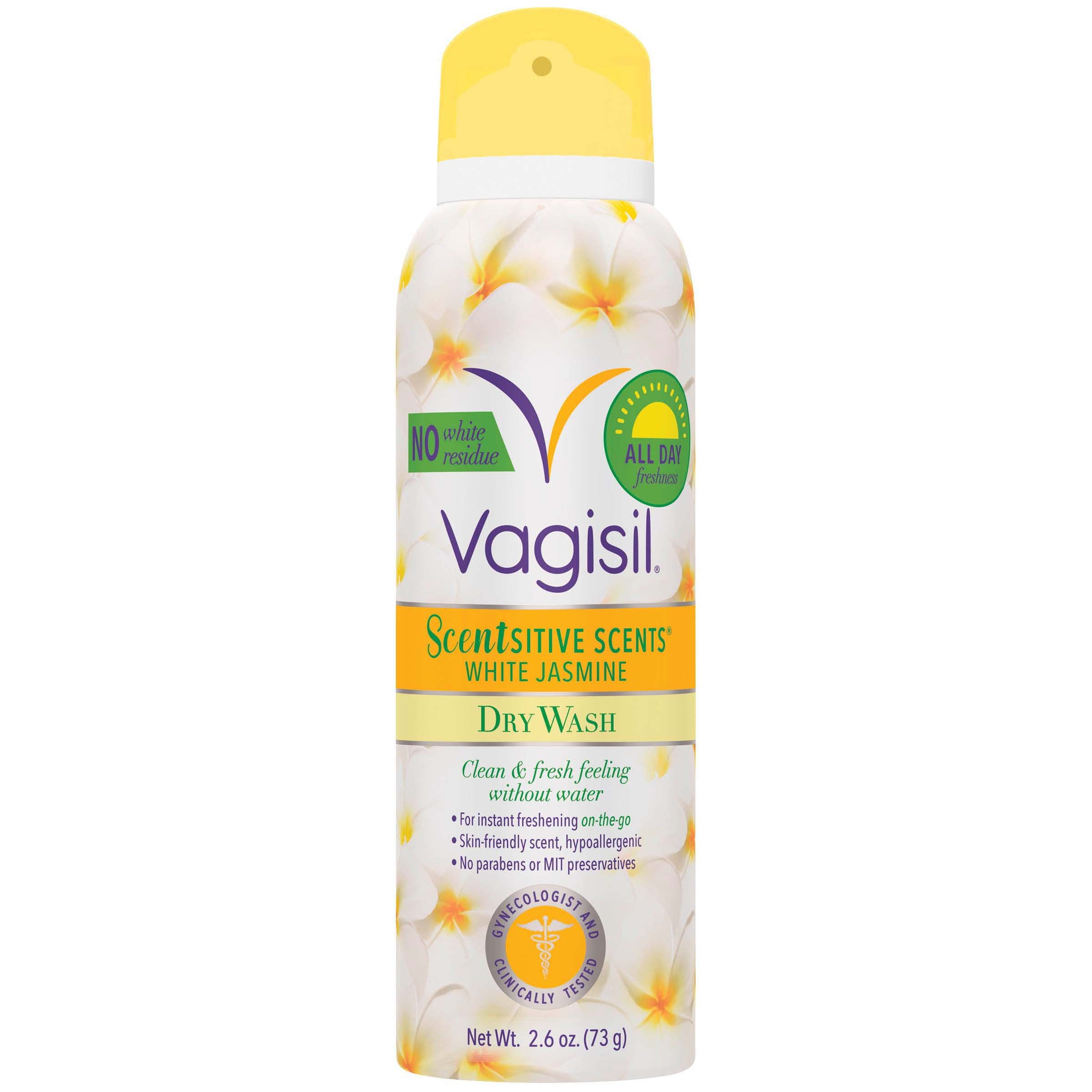 VAGISIL WHITE JASMINE DRY WASH
