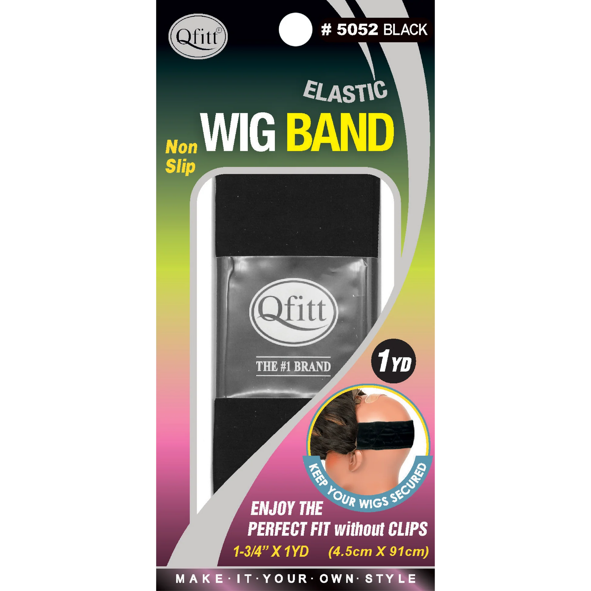 WIG BAND QFITT 5088 BLK