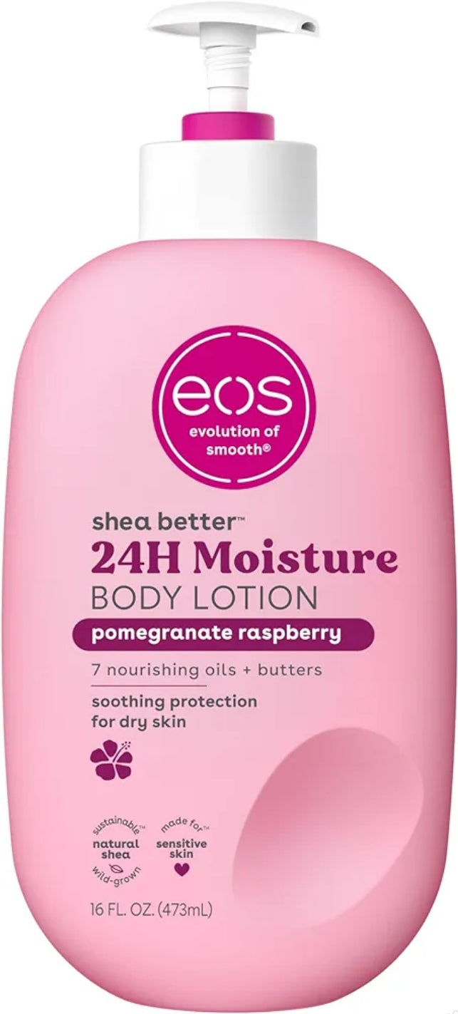 EOS POMEGRANATE RASPBERRY BODY LOTION