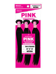 SOPRANO HH VIRGIN PINK "YAKI STRAIGHT" (3PCS)
