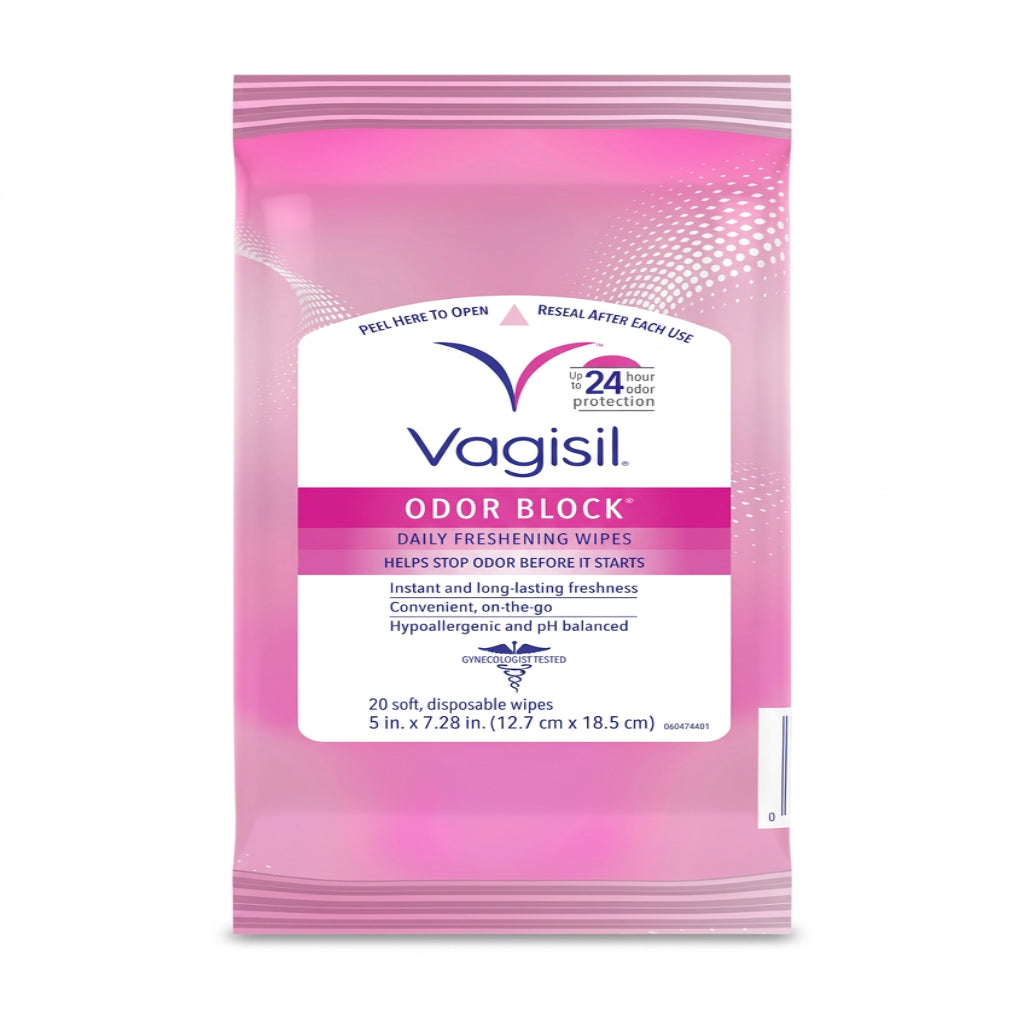 VAGISIL ODOR BLOCK WIPES
